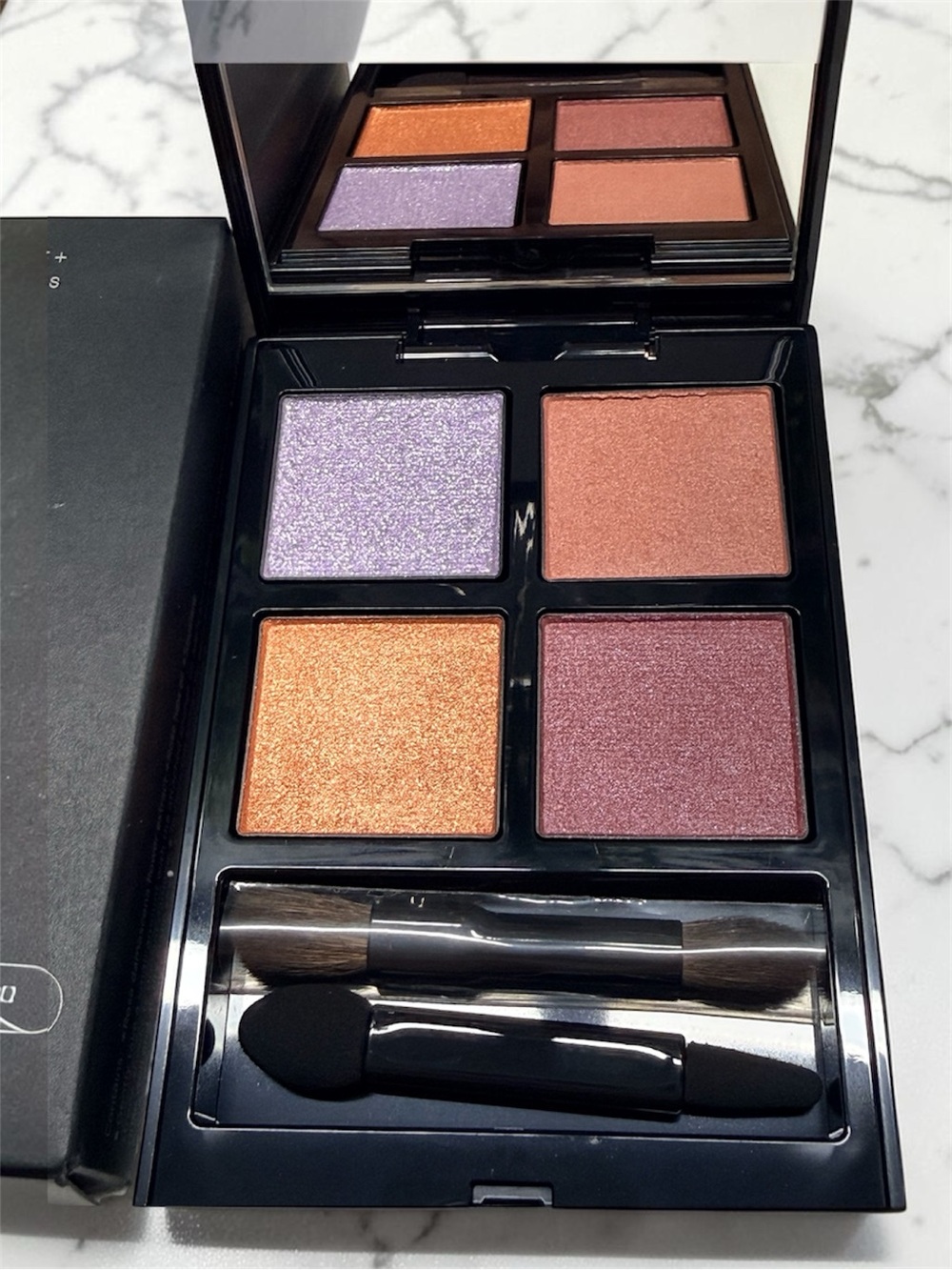 ADDICTION TOKYO 4-Color Eyeshadow Palette-Shimmer Warm Tones- Heirloom Jewel 012